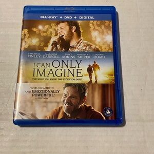 I Can Only Imagine BLU-RAY + DVD + Digital faith based movie PG